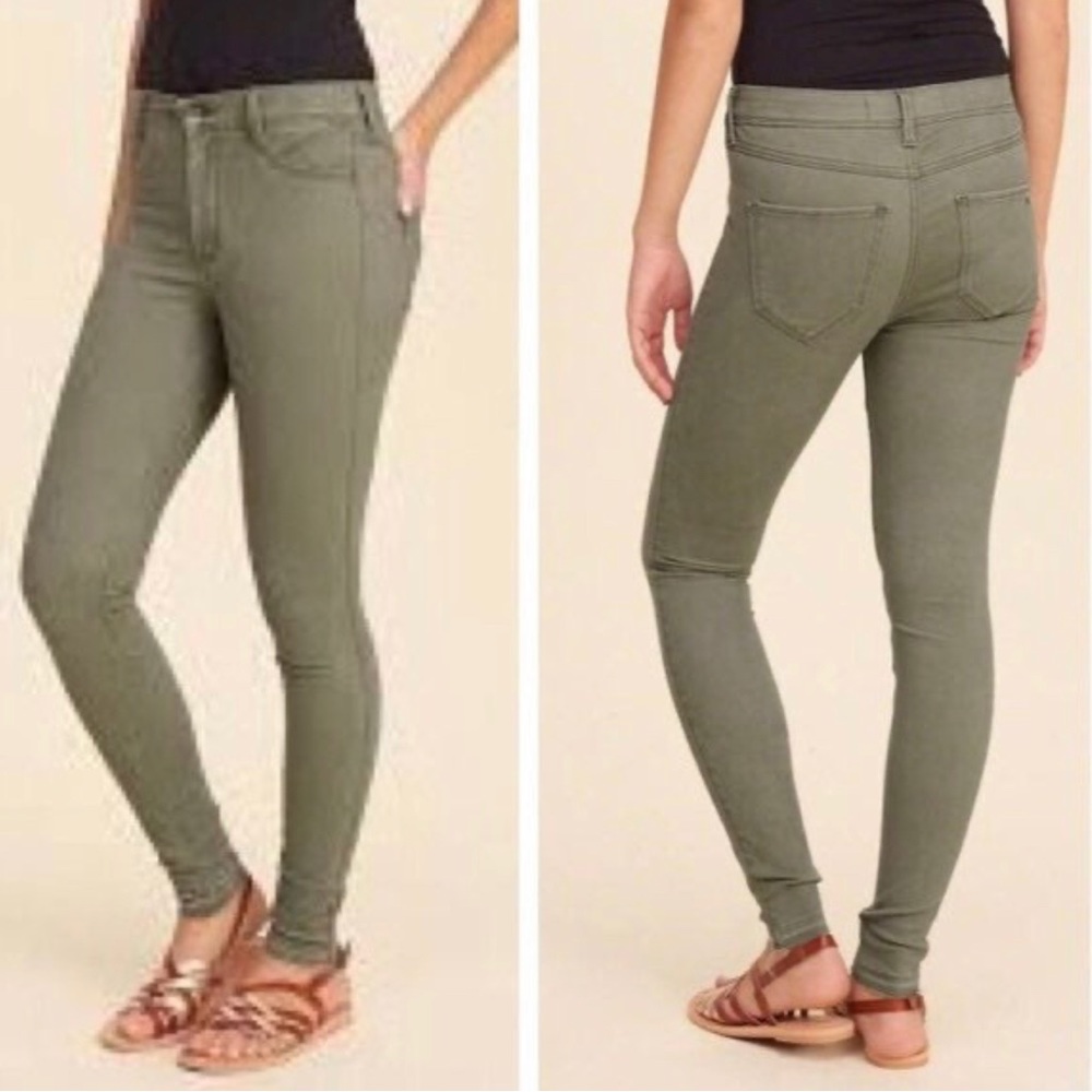 Hollister Olive Green Jeans